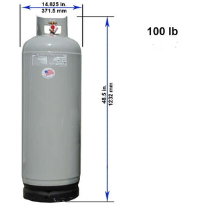 100lb Propane Tank offered at Seaboard Welding Supply